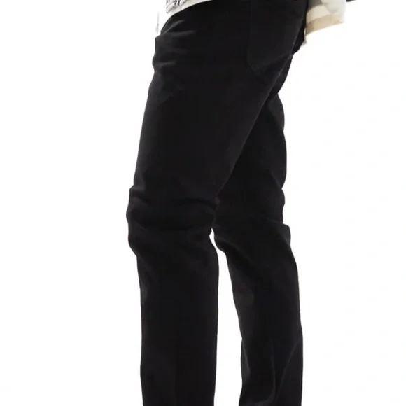 French Connection NWT Seville Slim Fit Black Rinse Denim - Size 32 x 30 - Picture 3 of 7